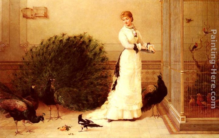 Heywood Hardy The Aviary